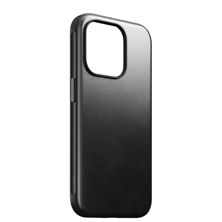 Nomad Horween Leather for iPhone 15 Pro - Black