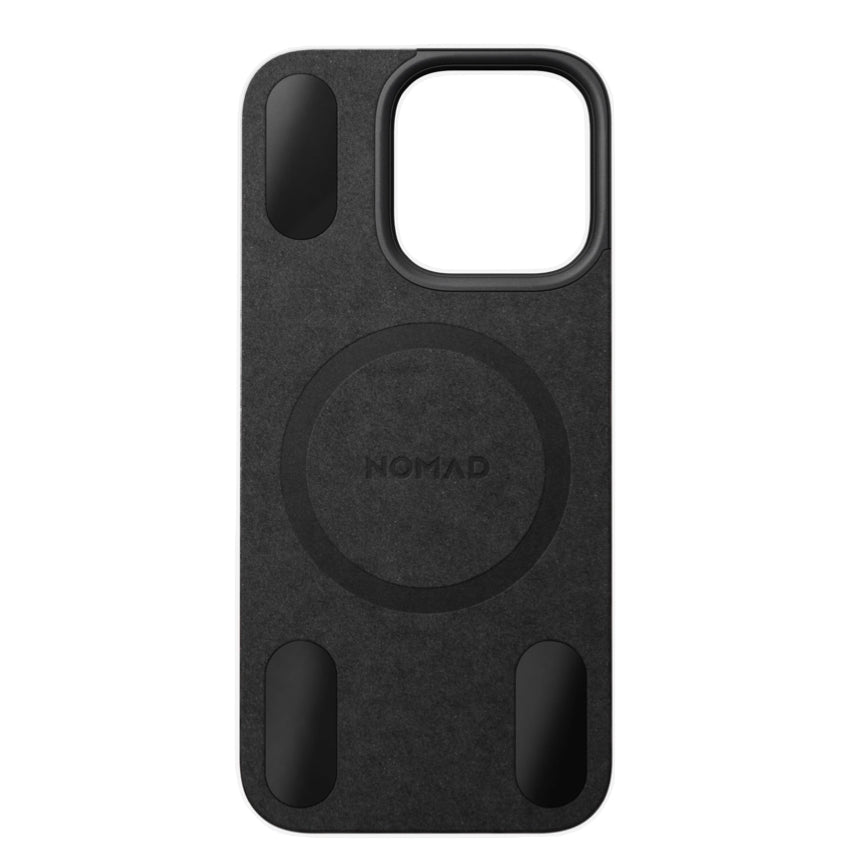 iPhone 16 Pro Case Nomad Magnetic Leather Horween - Black
