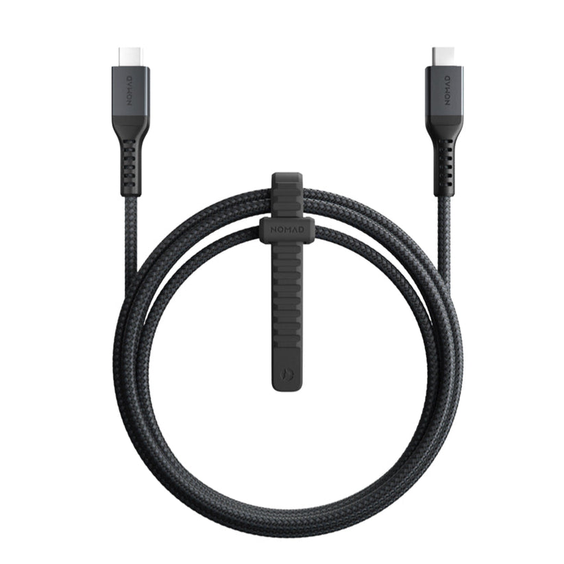 สายชาร์จ Nomad USB-C to USB-C Cable Kevlar ความยาว 1.5 เมตร กำลังไฟสูงสุด 100 วัตต์