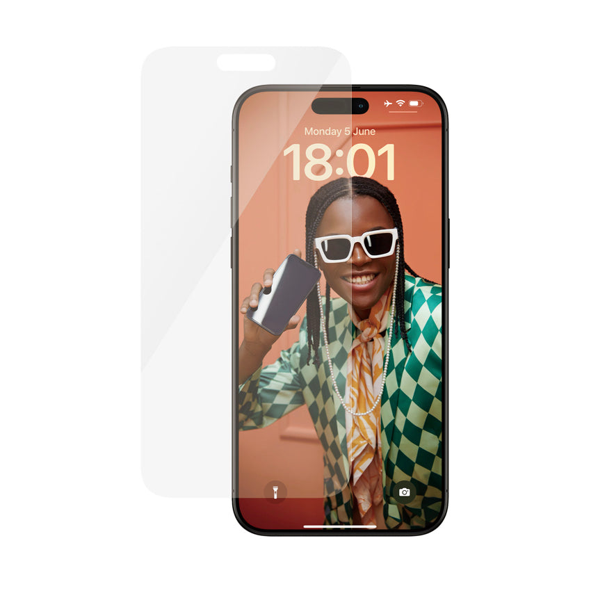 PANZERGLASS Classic Fit for iPhone 15 Pro Max