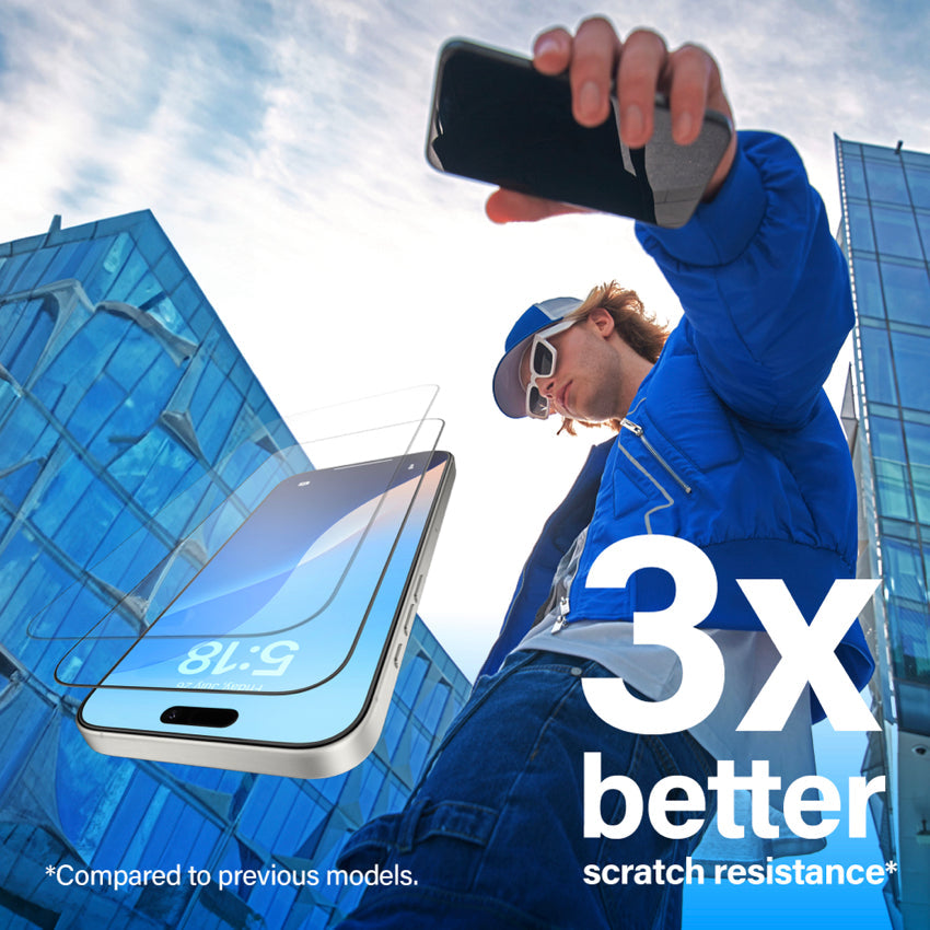 PANZERGLASS Ultra Wide Fit Matte Gaming for iPhone 16