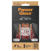 PANZERGLASS Ultra Wide Fit Privacy for iPhone 15 [With Applicator]