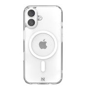 iPhone 16 Case Power Support Air Jacket MagSafe Hybrid Action - Clear