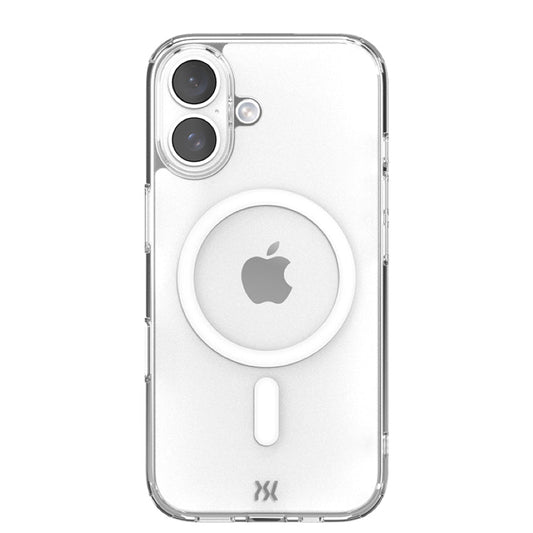 iPhone 16 Case Power Support Air Jacket MagSafe Hybrid Action - Clear