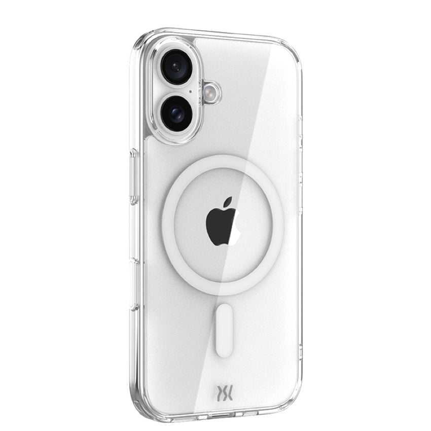 iPhone 16 Case Power Support Air Jacket MagSafe Hybrid Action - Clear