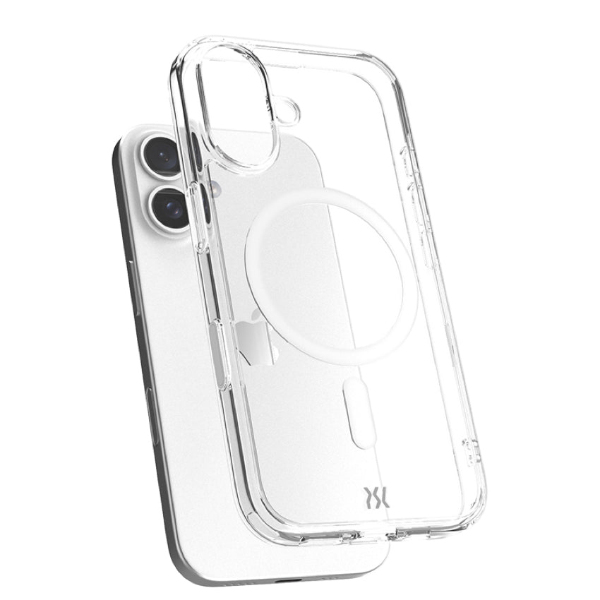 iPhone 16 Case Power Support Air Jacket MagSafe Hybrid Action - Clear
