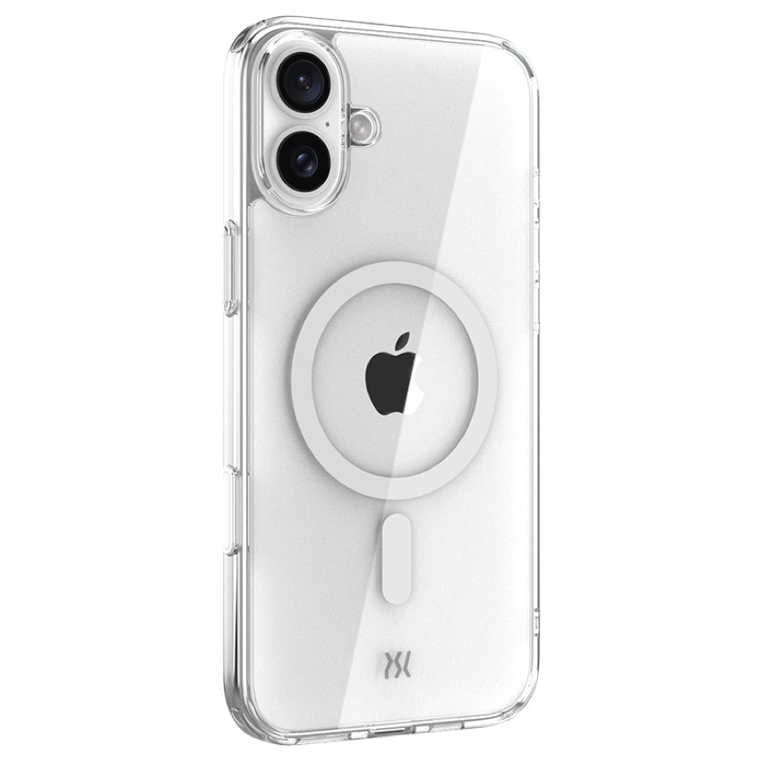 iPhone 16 Plus Case Power Support Air Jacket MagSafe Hybrid Action - Clear