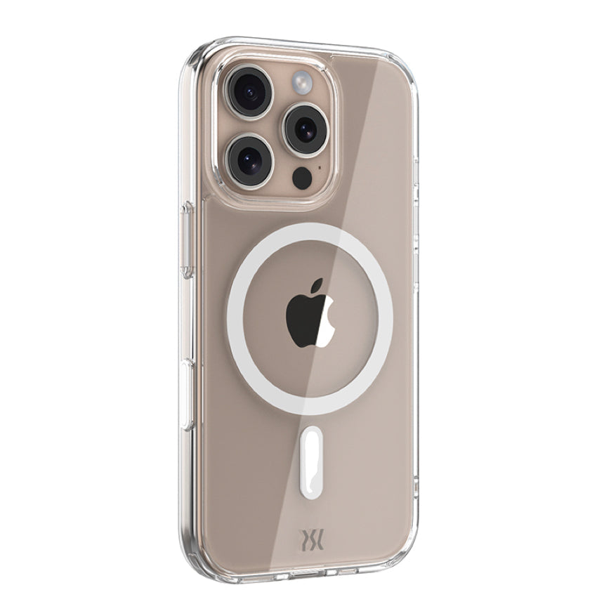 iPhone 16 Pro Case Power Support Air Jacket MagSafe Hybrid Action - Clear