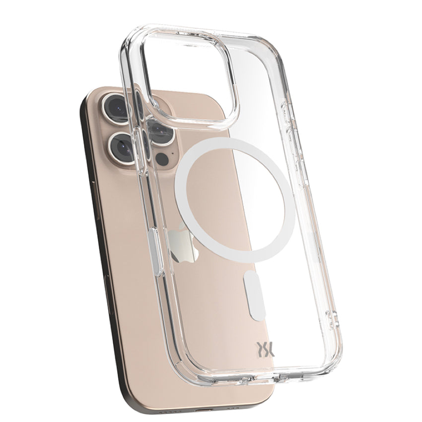 iPhone 16 Pro Case Power Support Air Jacket MagSafe Hybrid Action - Clear