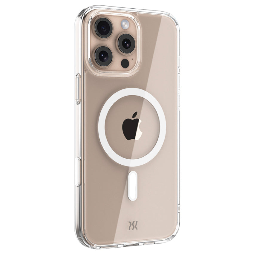 iPhone 16 Pro Max Case Power Support Air Jacket MagSafe Hybrid Action - Clear