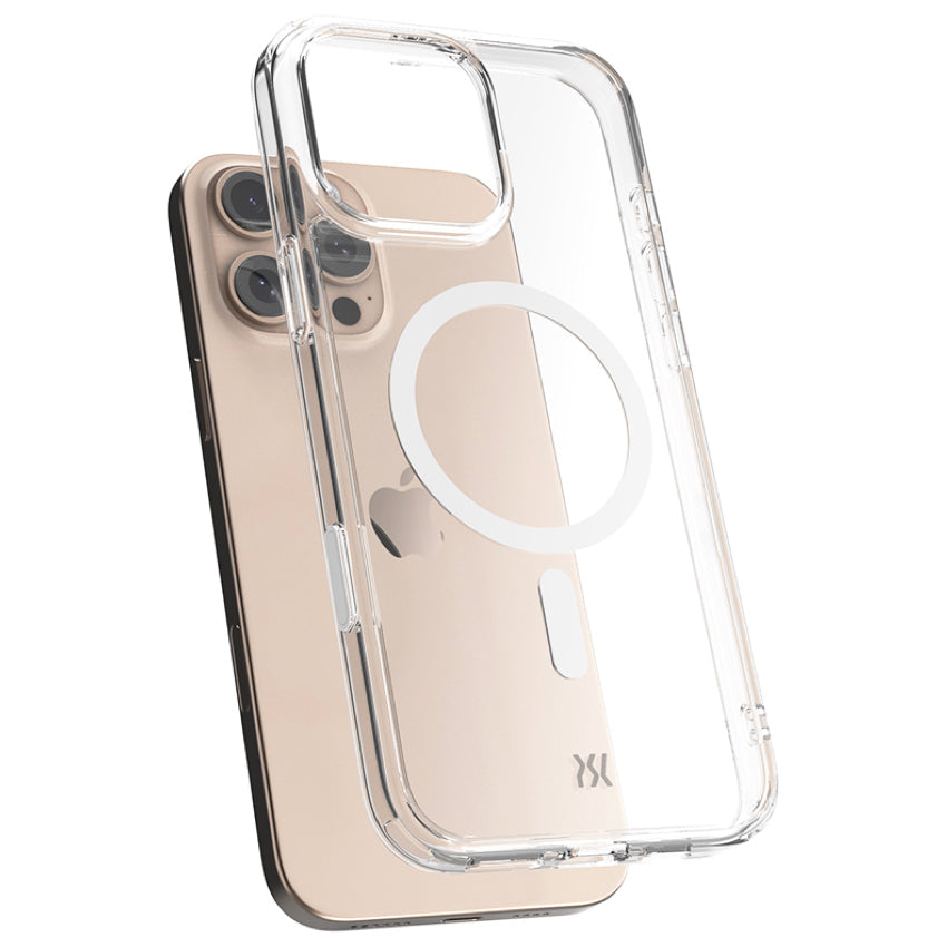 iPhone 16 Pro Max Case Power Support Air Jacket MagSafe Hybrid Action - Clear