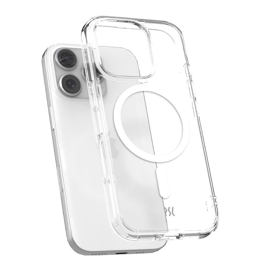 Power Support Air Jacket MagSafe Hybrid for iPhone 16 Pro - Clear