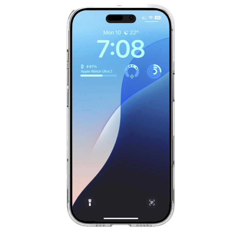 POWER SUPPORT Air Jacket Mag for iPhone 16 Pro - Clear