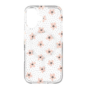 iPhone 16 Case Zagg Milan Snap - Floral Pink Daisies