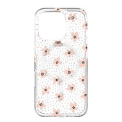 iPhone 16 Pro Case Zagg Milan Snap - Floral Pink Daisies