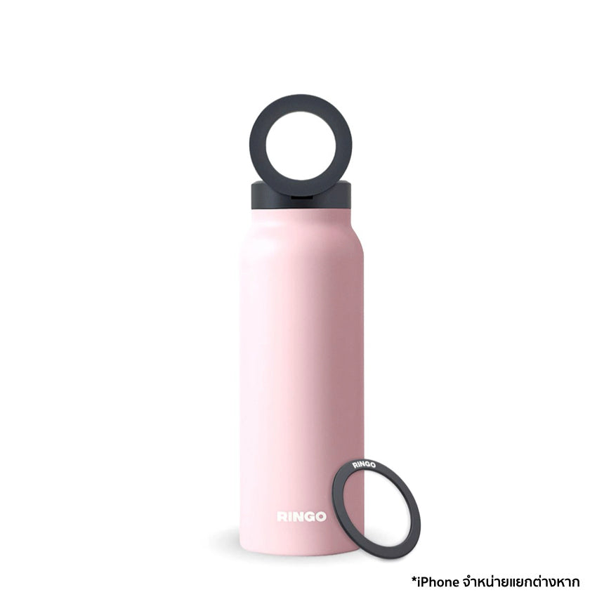 Ringo Bottle with Magnetic Phone Mount Lid 710ml - Pink