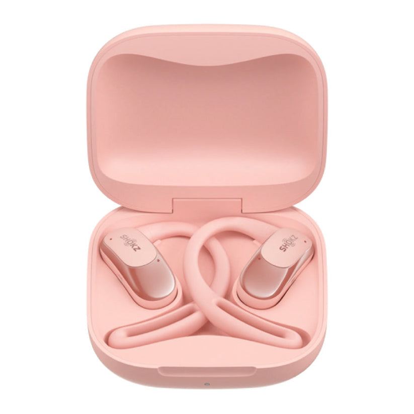 หูฟังไร้สาย Shokz OpenFit Air สี Pink ใช้งานสูงสุด 28 ชั่วโมง สวมใส่สบาย จากแบรนด์ SHOKZ