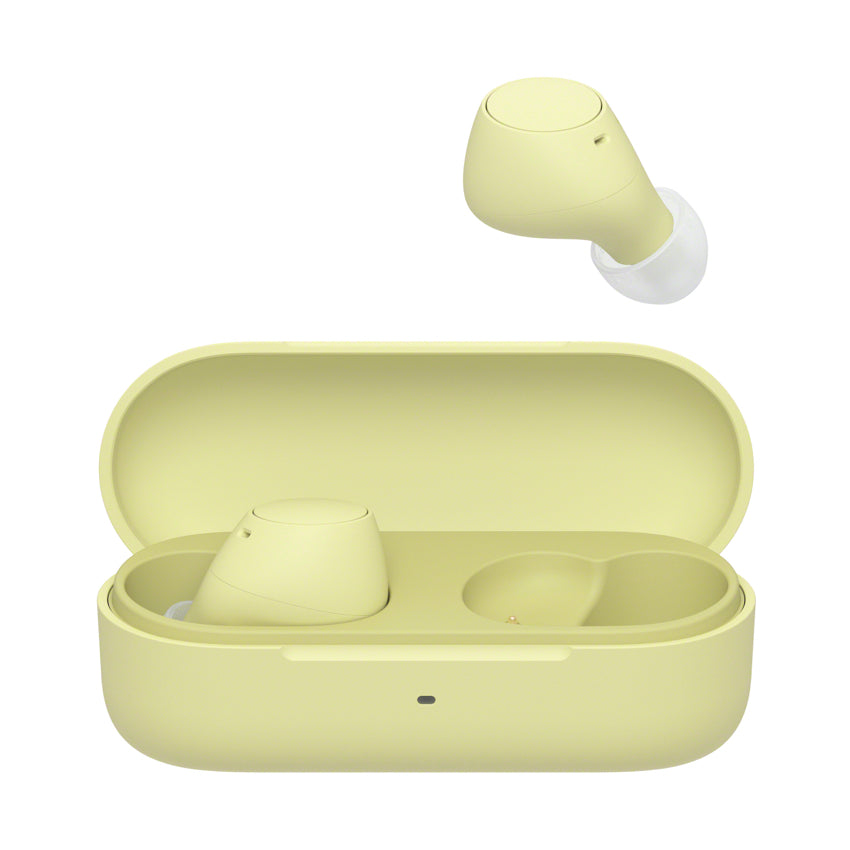หูฟังไร้สาย SONY WF-C510 สี Yellow น้ำหนักเบา สวมใส่สบาย ใช้งานยาวนาน 11 ชั่วโมง
