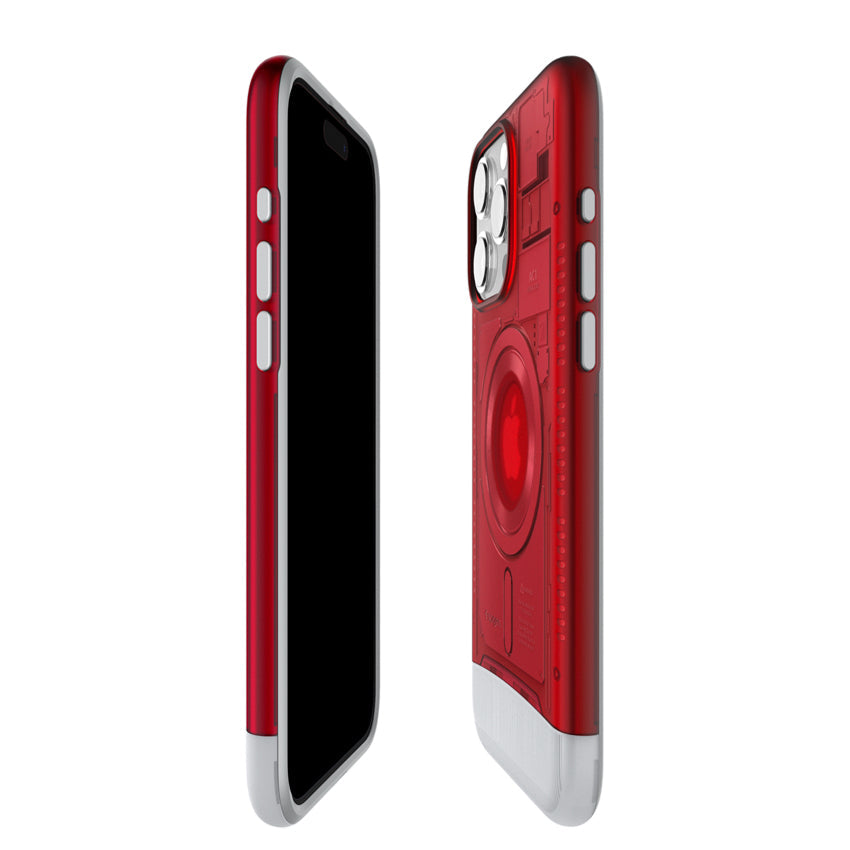 Spigen Classic C1 MagFit for iPhone 15 Pro - Ruby