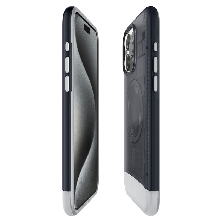 SPIGEN Classic C1 MagFit for iPhone 15 Pro Max - Graphite