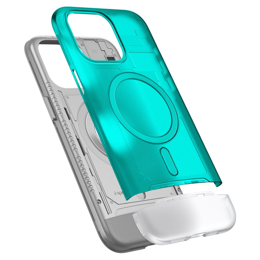 SPIGEN Classic C1 MagFit for iPhone 15 Pro Max - Bondi Blue
