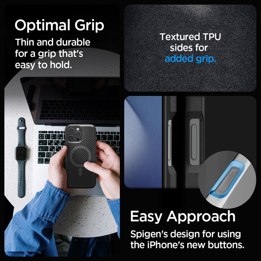 iPhone 16 Pro Case Spigen Core Armor Magfit - Matte Black