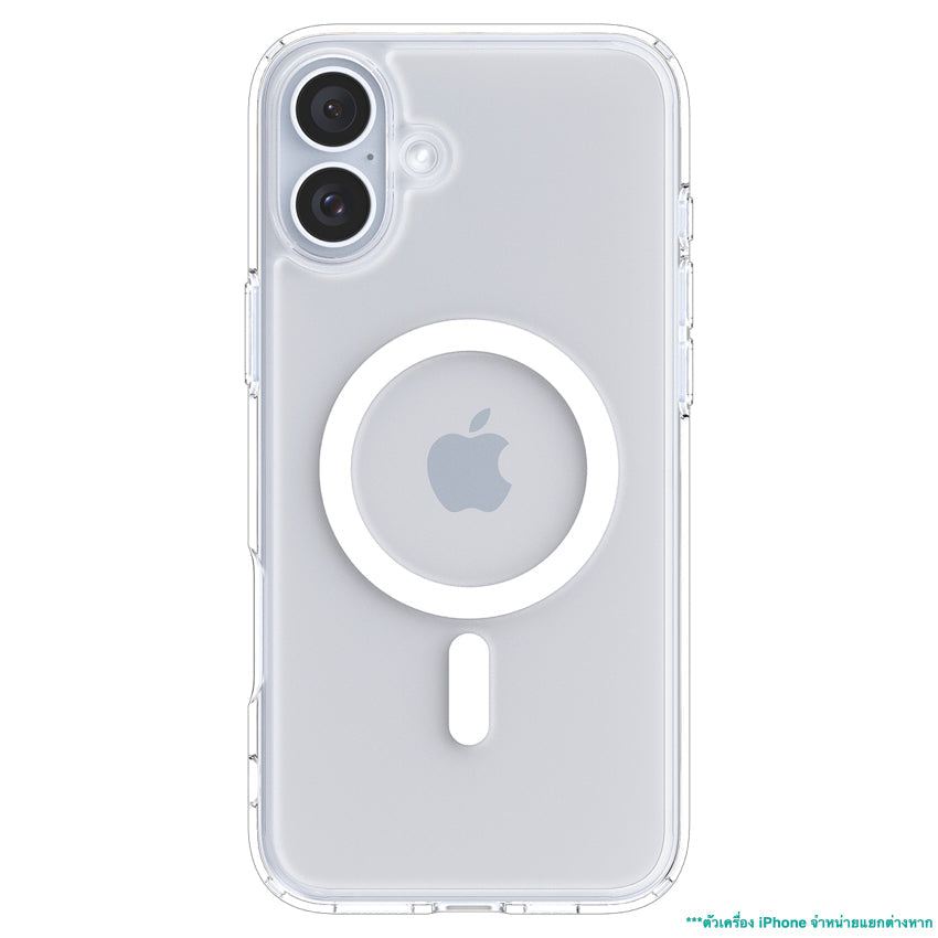 Spigen Crystal Hybrid Magfit for iPhone 16 Plus  - White