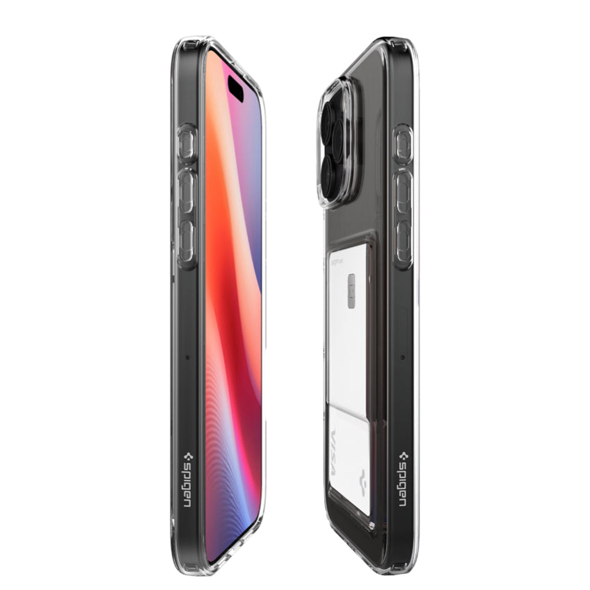 iPhone 16 Pro Case Spigen Crystal Slot - Crystal Clear