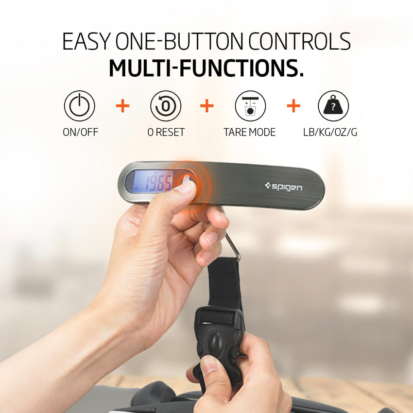 SPIGEN E500 Luggage Scale - Black