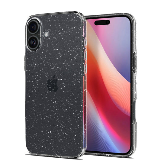 SPIGEN Liquid Crystal Glitter for iPhone 16 - Crystal Clear