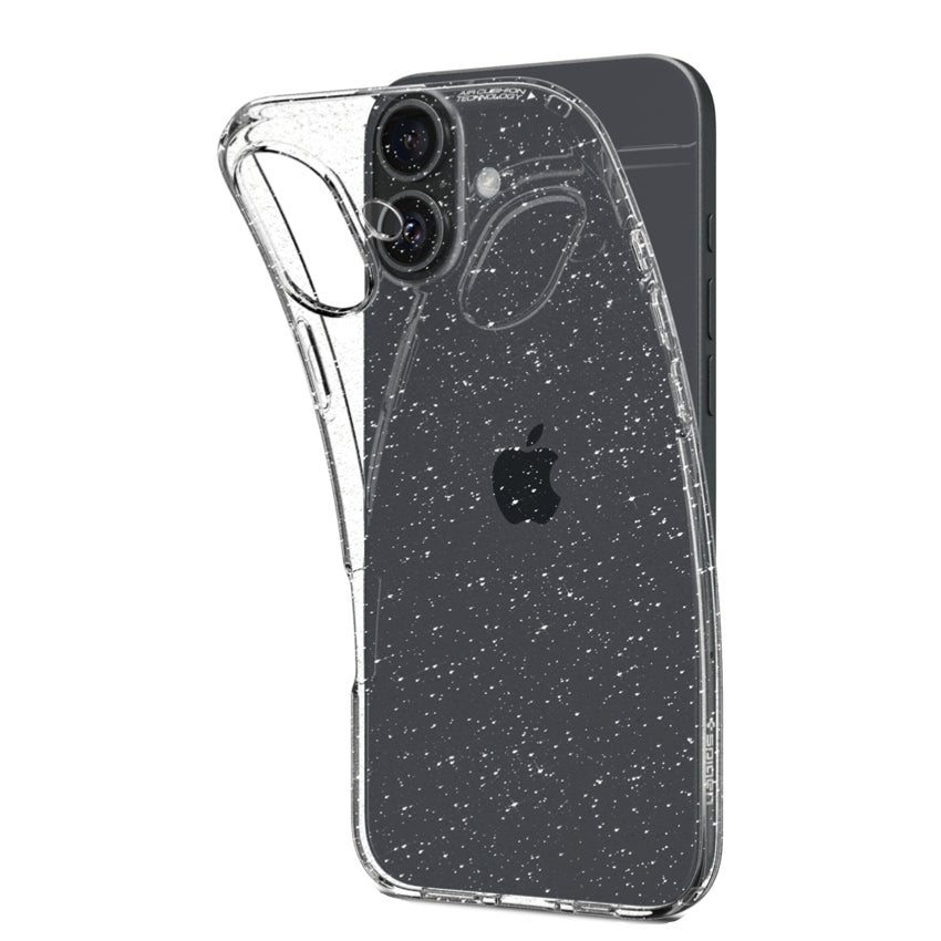 SPIGEN Liquid Crystal Glitter for iPhone 16 - Crystal Clear