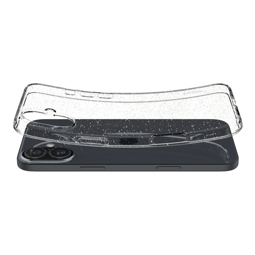 SPIGEN Liquid Crystal Glitter for iPhone 16 - Crystal Clear