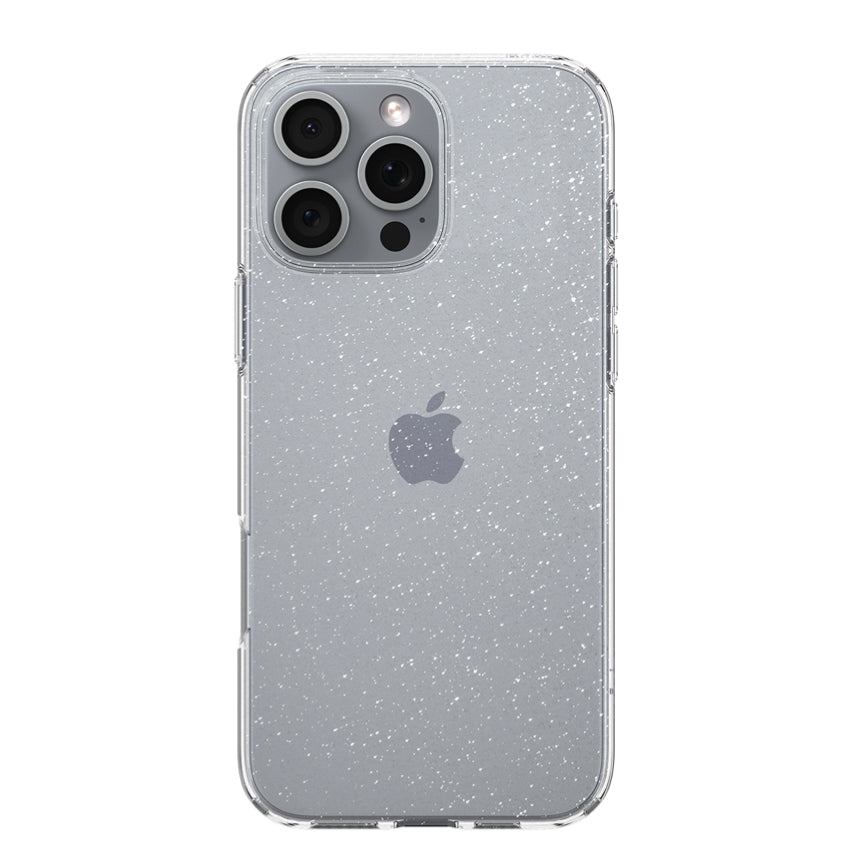 iPhone 16 Pro Case Spigen Liquid Crystal Glitter - Crystal Clear