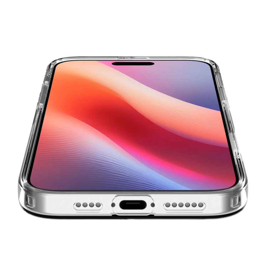 iPhone 16 Pro Case Spigen Liquid Crystal Glitter - Crystal Clear