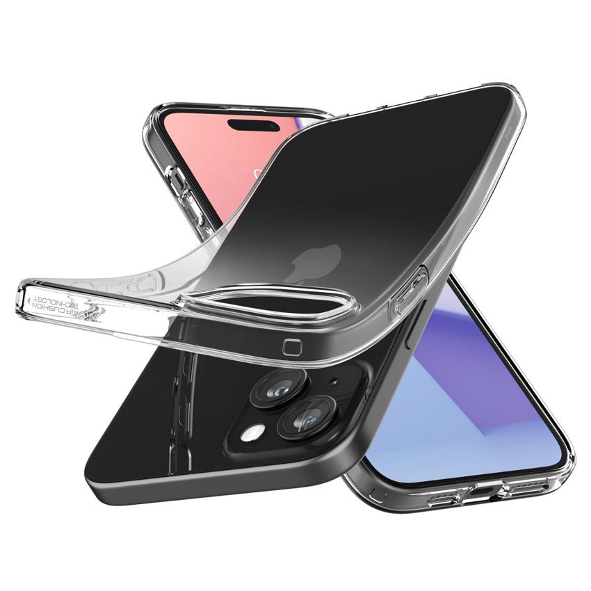 Spigen Liquid Crystal for iPhone 15 Plus - Crystal Clear