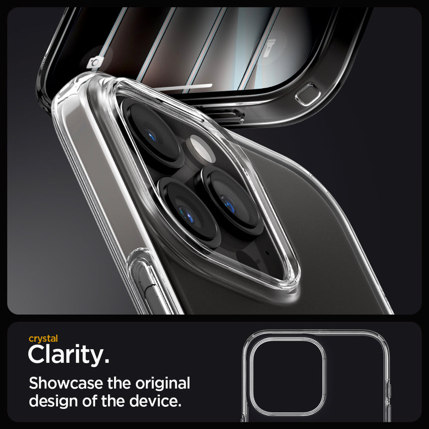 Spigen Liquid Crystal for iPhone 15 Pro - Crystal Clear