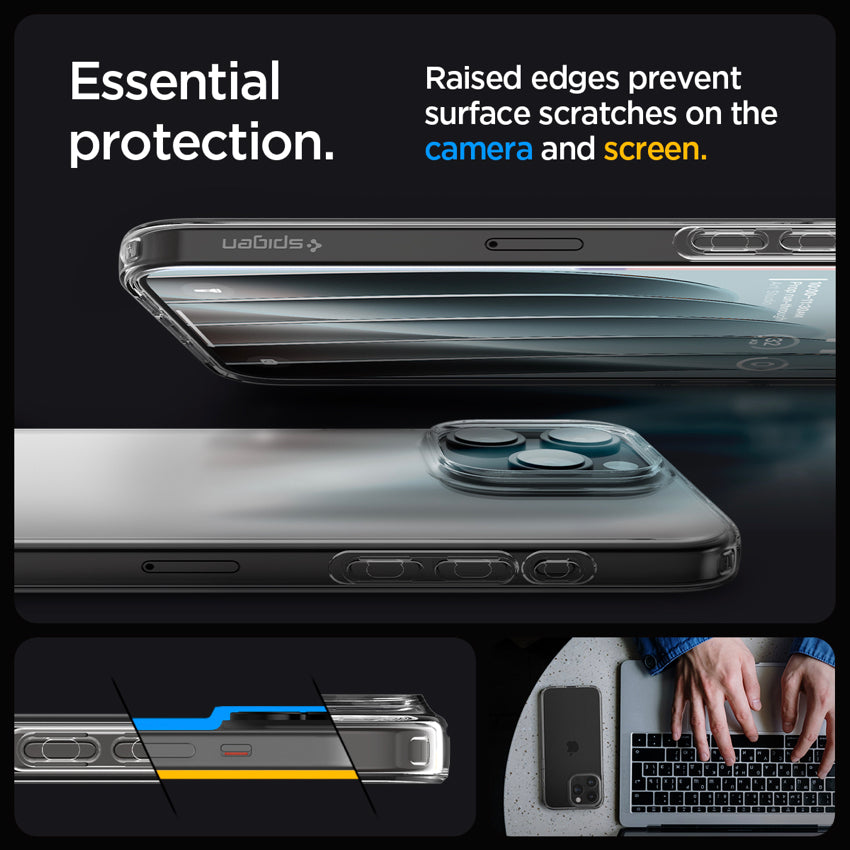 Spigen Liquid Crystal for iPhone 15 Pro - Crystal Clear