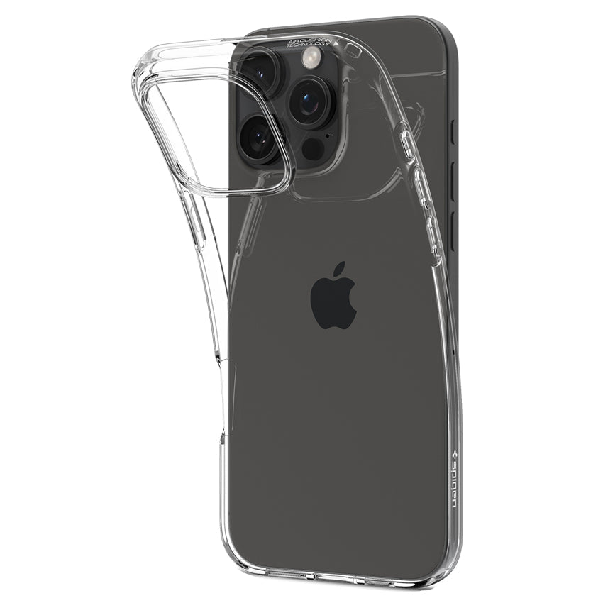 iPhone 16 Pro Max Case Liquid Crystal - Crystal Clear