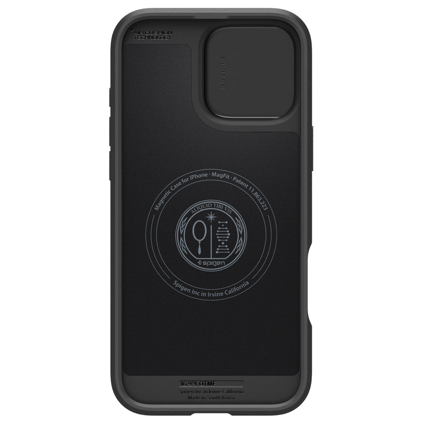 SPIGEN Optik Armor Magfit for iPhone 16 Pro Max - Black