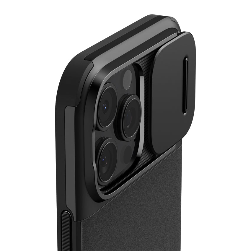 SPIGEN Optik Armor Magfit for iPhone 16 Pro Max - Black