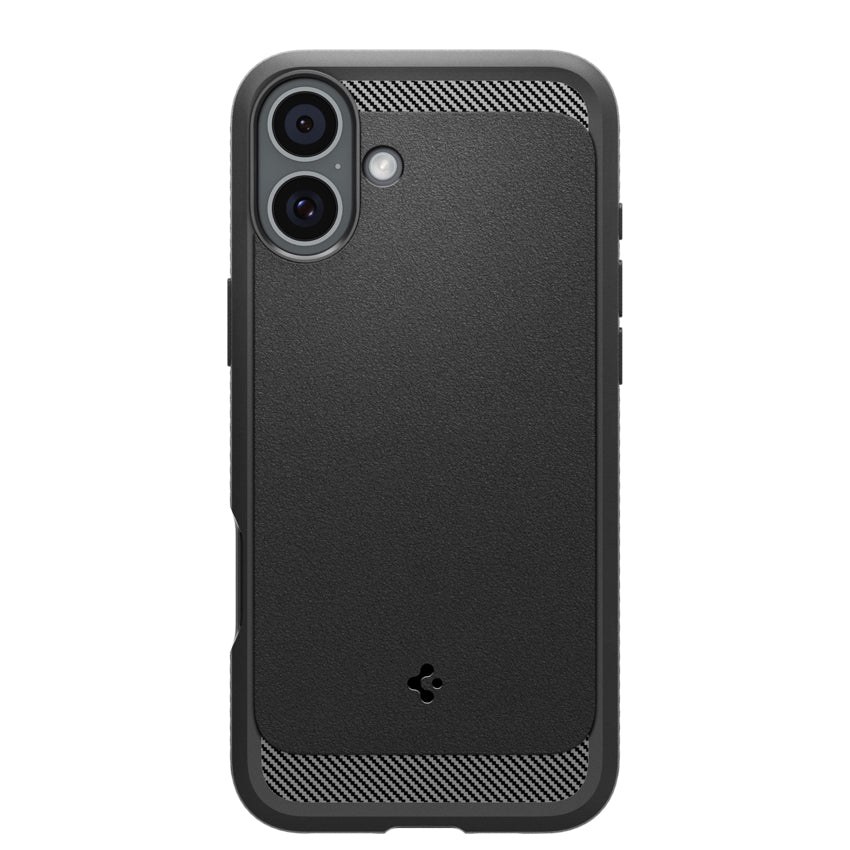 SPIGEN Rugged Armor Magfit for iPhone 16 - Matte Black