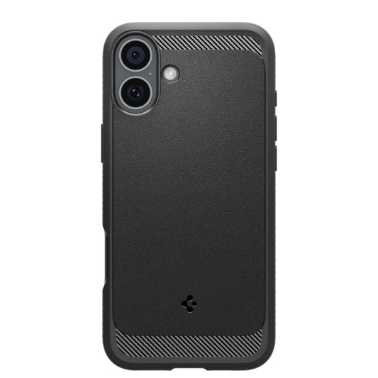 SPIGEN Rugged Armor Magfit for iPhone 16 - Matte Black