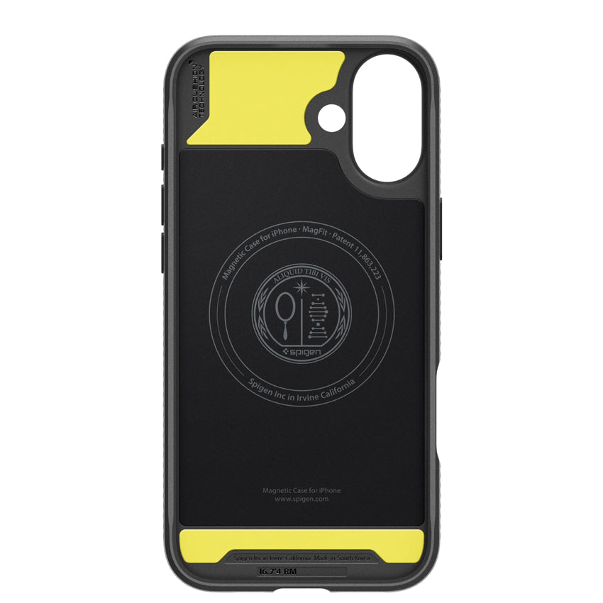 SPIGEN Rugged Armor Magfit for iPhone 16 - Matte Black