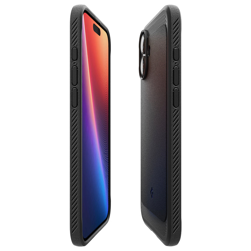 SPIGEN Rugged Armor Magfit for iPhone 16 Plus - Matte Black