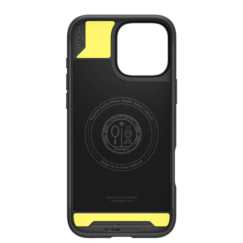 iPhone 16 Pro Case Spigen Rugged Armor Magfit - Matte Black
