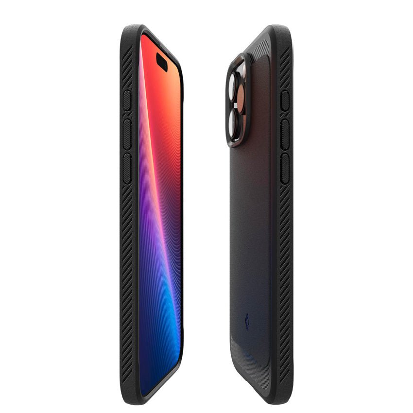 iPhone 16 Pro Case Spigen Rugged Armor Magfit - Matte Black