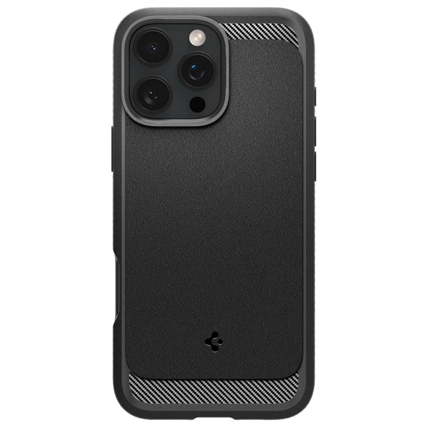 iPhone 16 Pro Max Case Spigen Rugged Armor Magfit - Matte Black