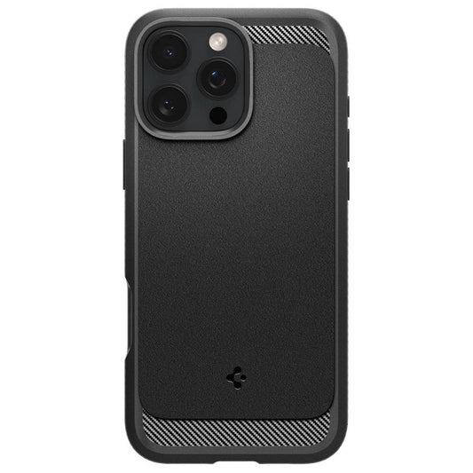 iPhone 16 Pro Max Case Spigen Rugged Armor Magfit - Matte Black