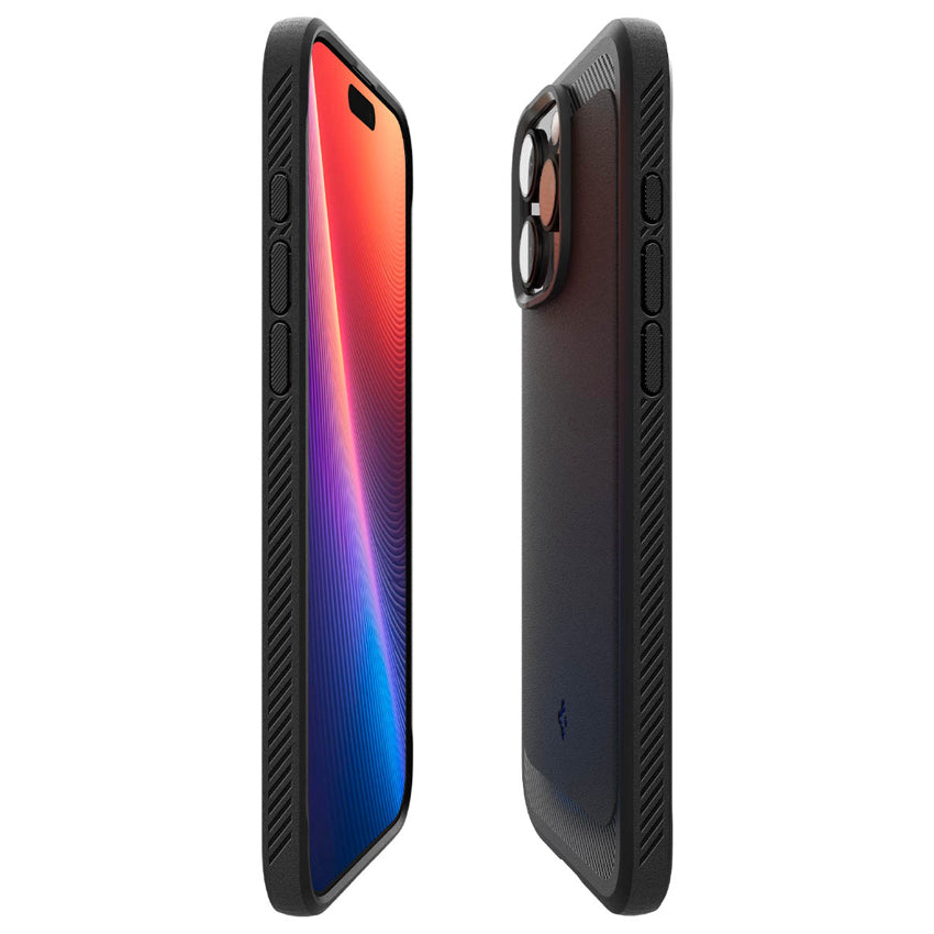 iPhone 16 Pro Max Case Spigen Rugged Armor Magfit - Matte Black
