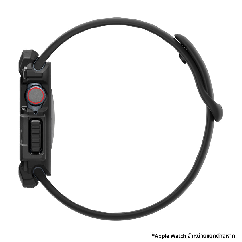Apple Watch 10 [42mm] Case Spigen Rugged Armor - Matte Black